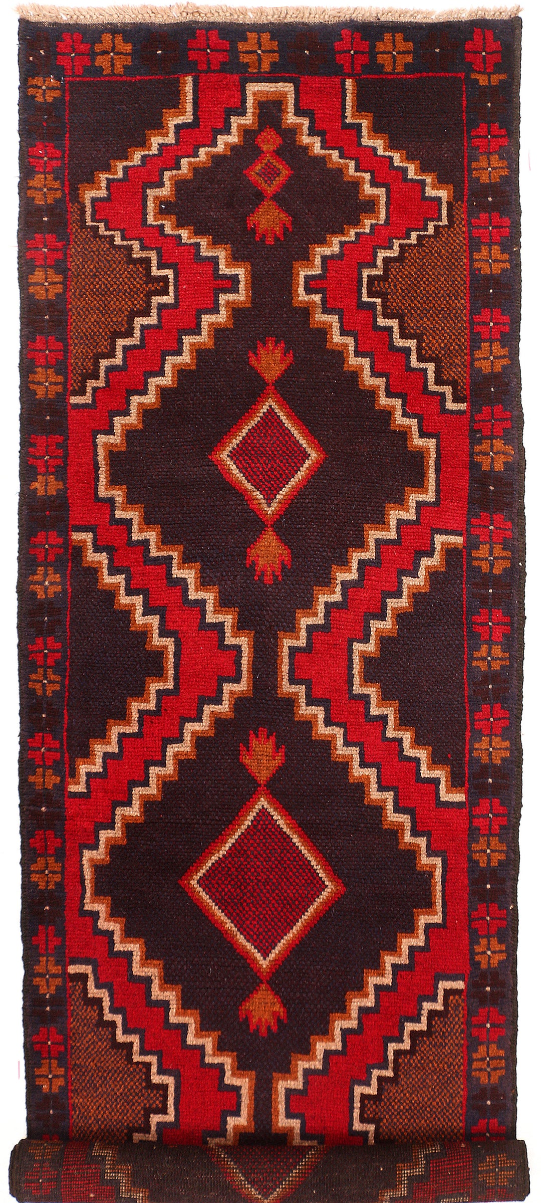 Multi Colored Baluchi 2' 7 x 7' 11 - No. 54801 - ALRUG Rug Store