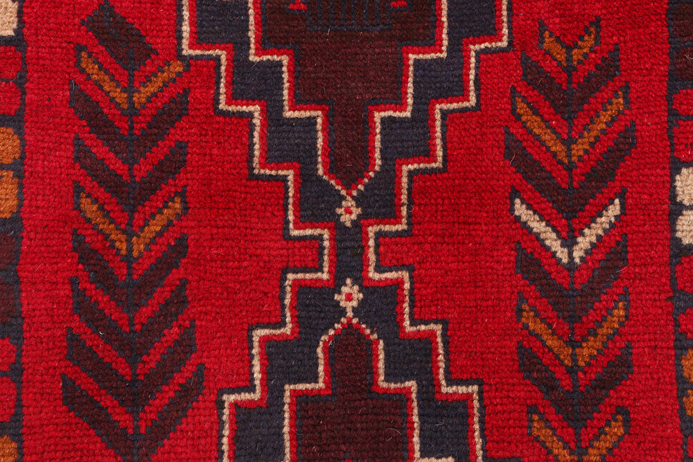 Firebrick Baluchi 2' 3 x 8' 2 - No. 54804 - ALRUG Rug Store