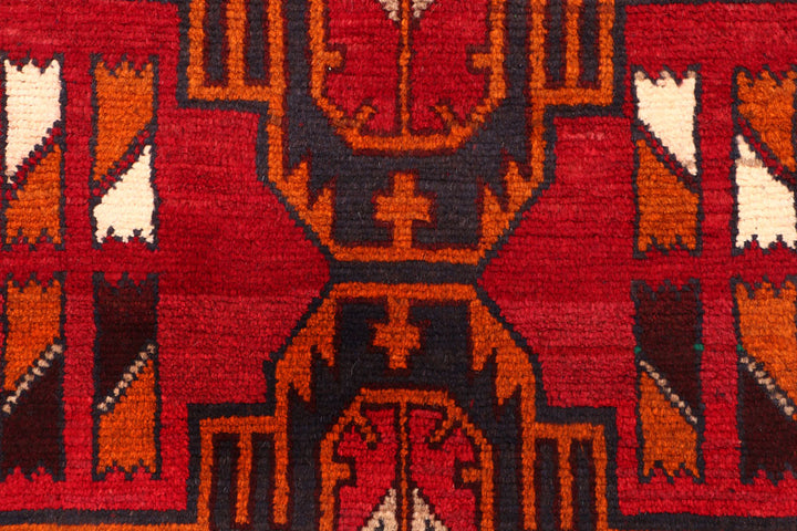 Firebrick Baluchi 2' 6 x 8' - No. 54805 - ALRUG Rug Store