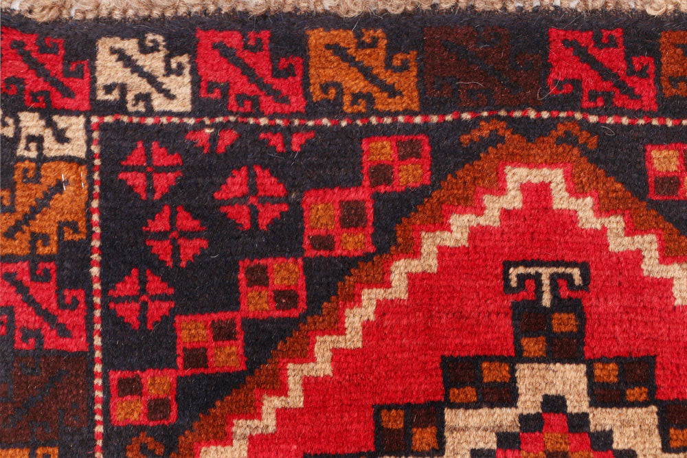 Multi Colored Baluchi 2' 6 x 7' 10 - No. 54806 - ALRUG Rug Store