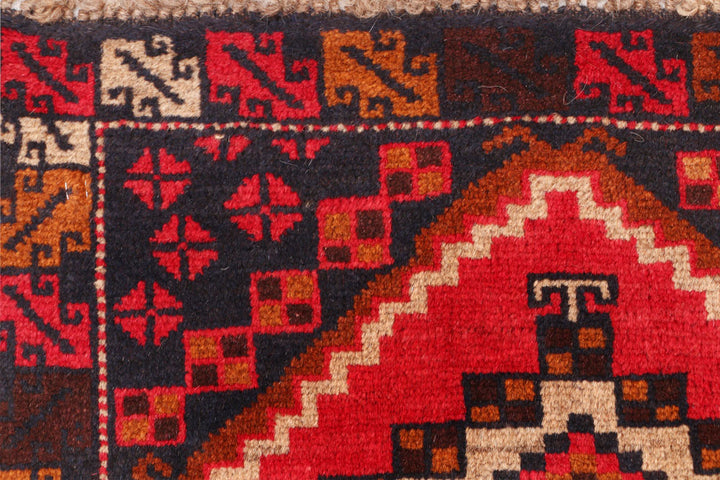 Multi Colored Baluchi 2' 6 x 7' 10 - No. 54806 - ALRUG Rug Store