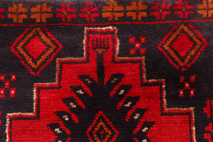 Firebrick Baluchi 2' 4 x 8' 2 - No. 54809 - ALRUG Rug Store