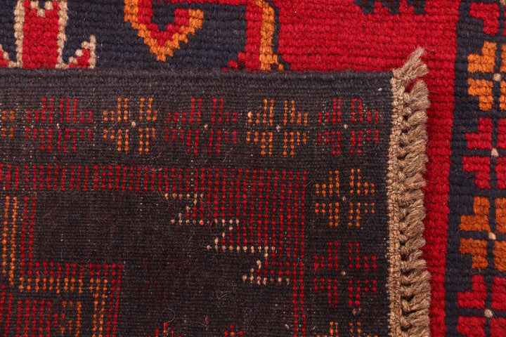 Firebrick Baluchi 2' 4 x 7' 9 - No. 54814 - ALRUG Rug Store