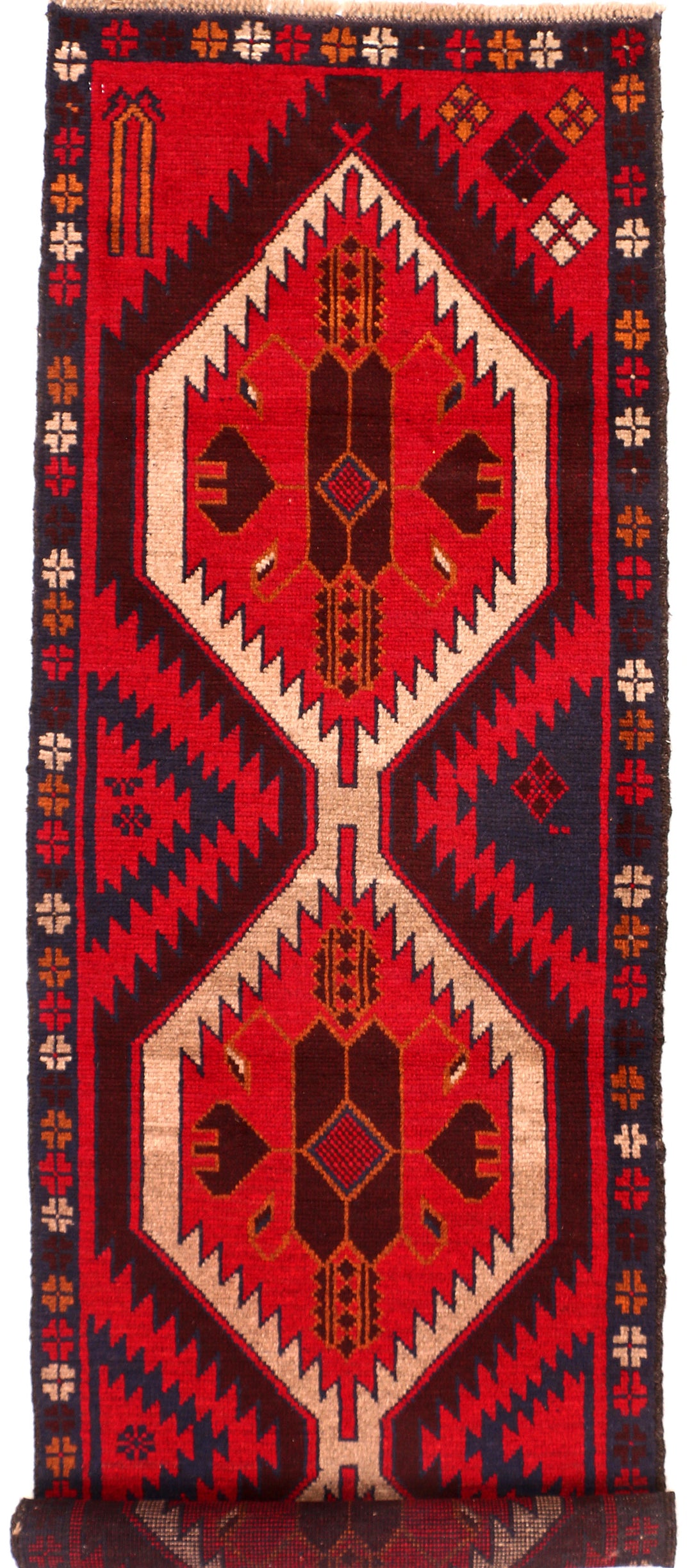 Red Baluchi 2' 4 x 7' 9 - No. 54816 - ALRUG Rug Store