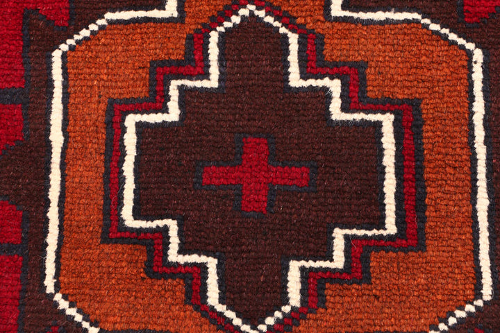 Dark Red Baluchi 2' 2 x 7' 10 - No. 54817 - ALRUG Rug Store