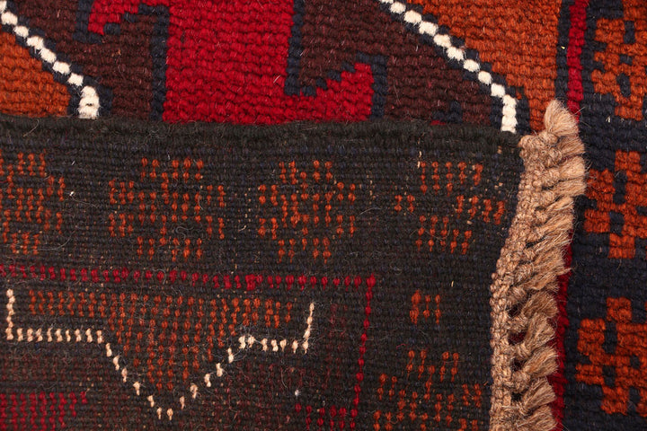 Dark Red Baluchi 2' 2 x 7' 10 - No. 54817 - ALRUG Rug Store