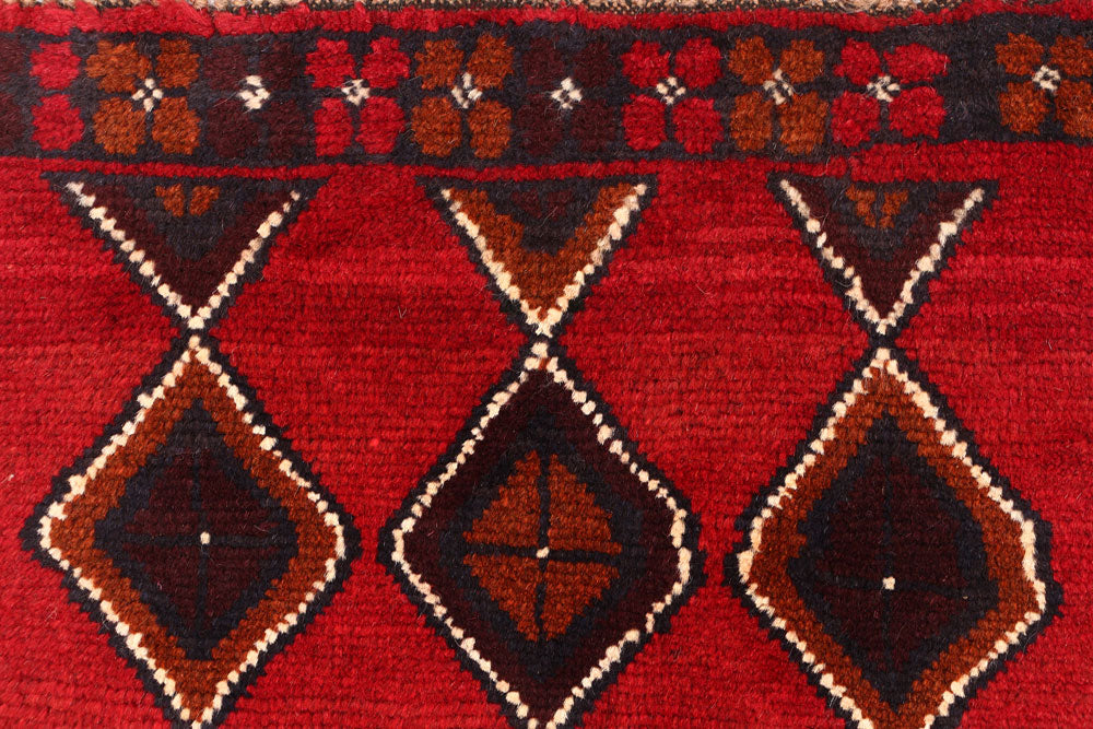 Red Baluchi 2' 5 x 7' 5 - No. 54819 - ALRUG Rug Store