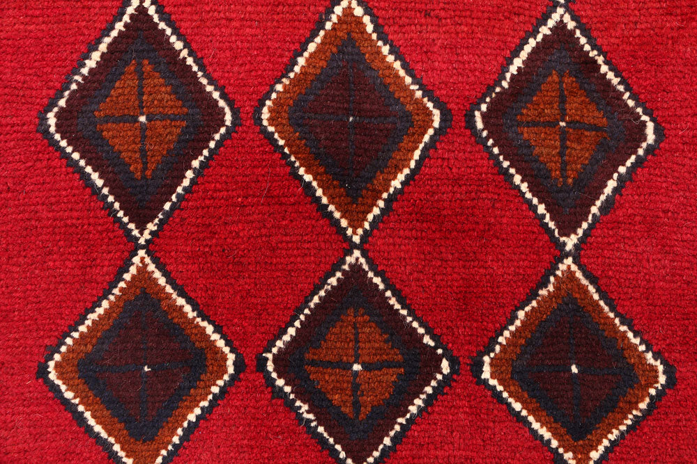 Red Baluchi 2' 5 x 7' 5 - No. 54819 - ALRUG Rug Store