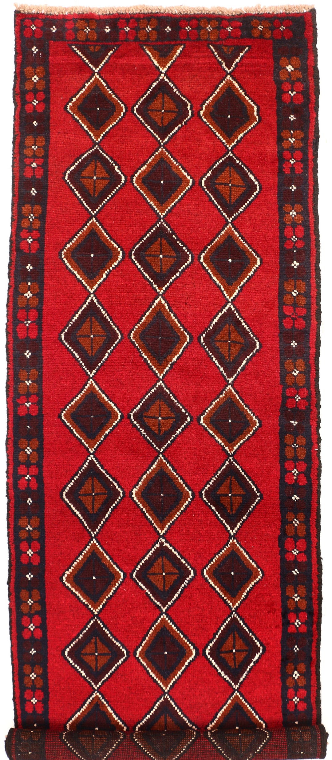 Red Baluchi 2' 5 x 7' 5 - No. 54819 - ALRUG Rug Store