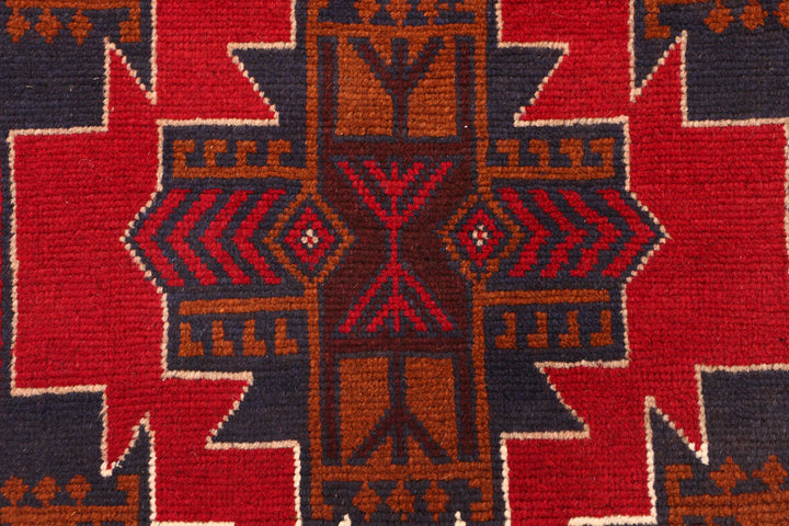 Firebrick Baluchi 2' 5 x 8' 6 - No. 54820 - ALRUG Rug Store