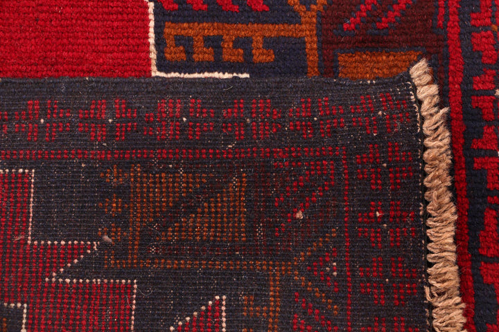 Firebrick Baluchi 2' 5 x 8' 6 - No. 54820 - ALRUG Rug Store