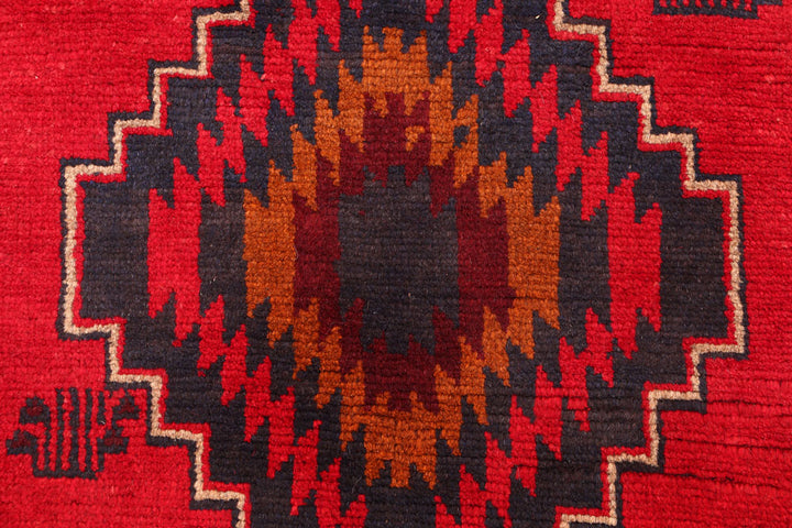 Red Baluchi 2' 4 x 7' 5 - No. 54821 - ALRUG Rug Store