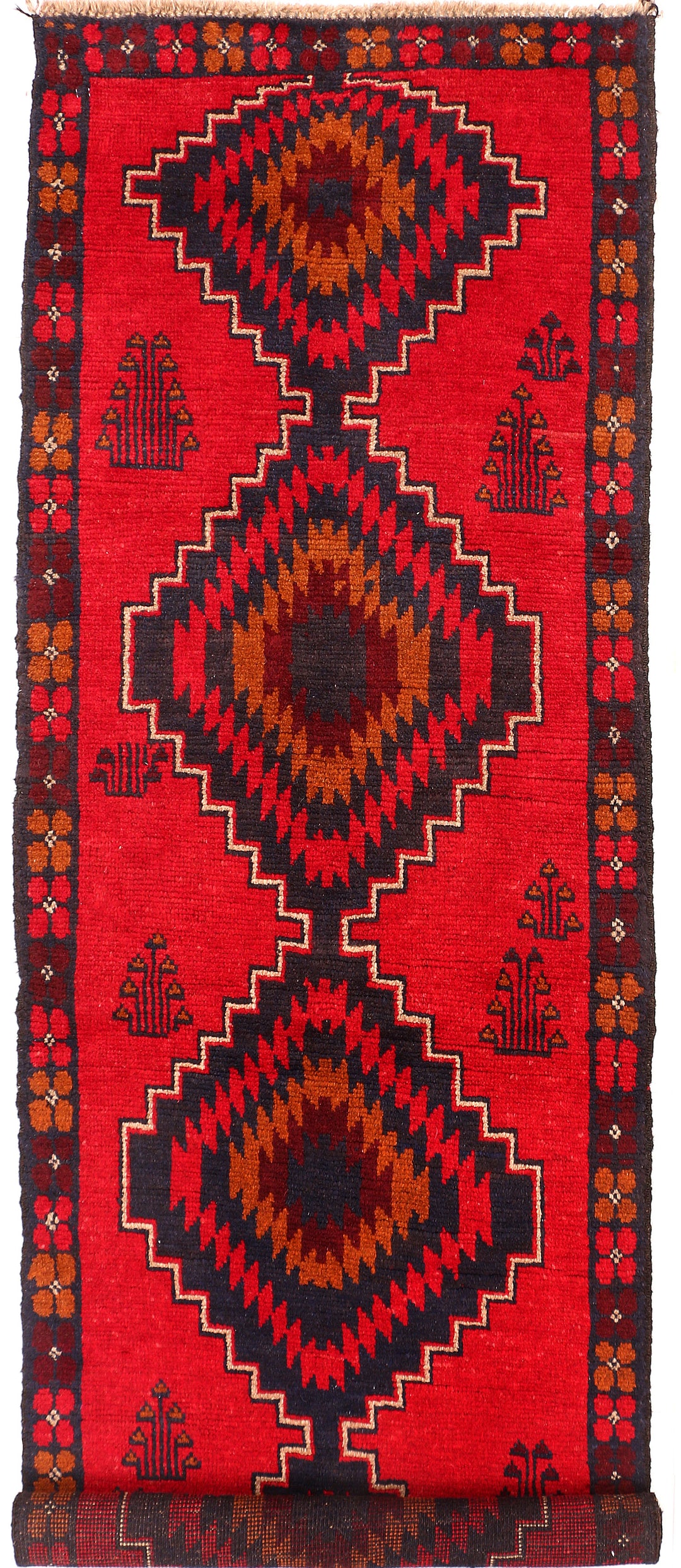 Red Baluchi 2' 4 x 7' 5 - No. 54821 - ALRUG Rug Store