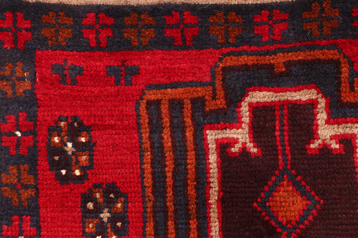 Firebrick Baluchi 2' 5 x 8' - No. 54822 - ALRUG Rug Store