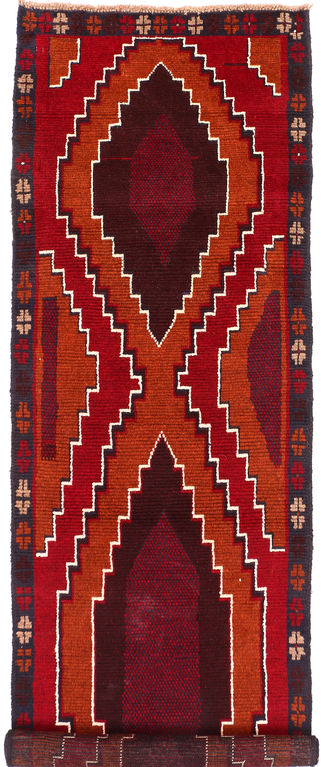 Multi Colored Baluchi 2' 4 x 7' 7 - No. 54823 - ALRUG Rug Store