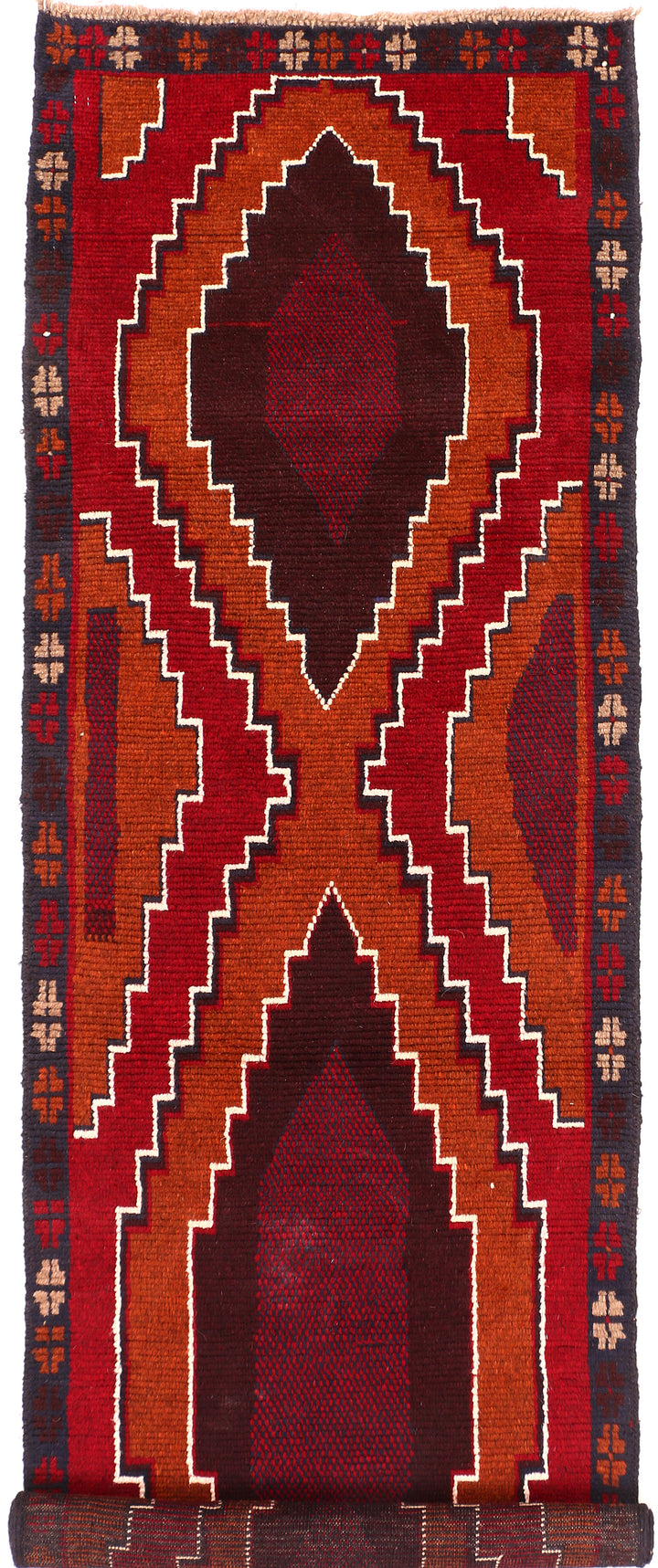 Multi Colored Baluchi 2' 4 x 7' 7 - No. 54823 - ALRUG Rug Store