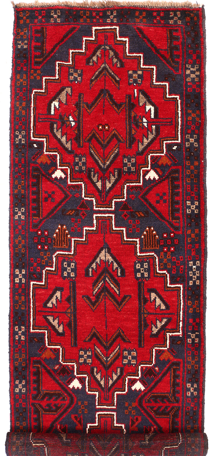 Multi Colored Baluchi 2' 6 x 7' 9 - No. 54824 - ALRUG Rug Store