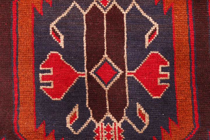 Multi Colored Baluchi 2' 4 x 7' 10 - No. 54827 - ALRUG Rug Store