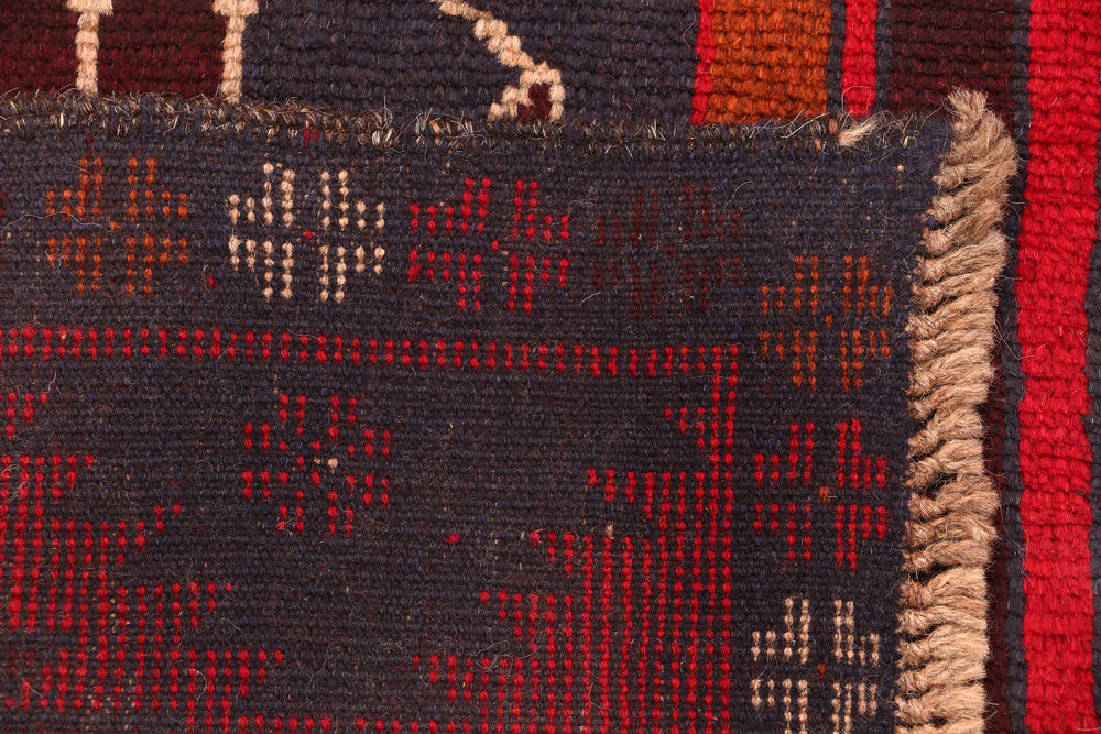 Multi Colored Baluchi 2' 4 x 7' 10 - No. 54827 - ALRUG Rug Store