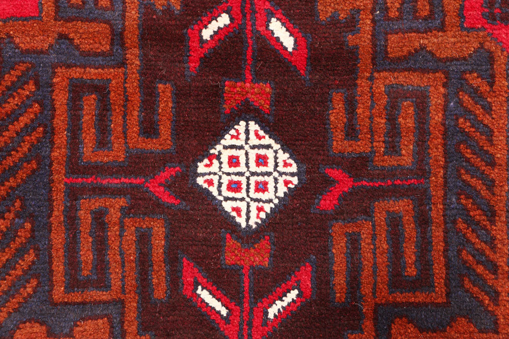 Multi Colored Baluchi 2' 5 x 8' 2 - No. 54829 - ALRUG Rug Store