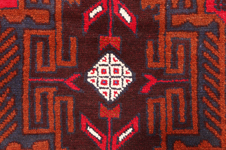 Multi Colored Baluchi 2' 5 x 8' 2 - No. 54829 - ALRUG Rug Store
