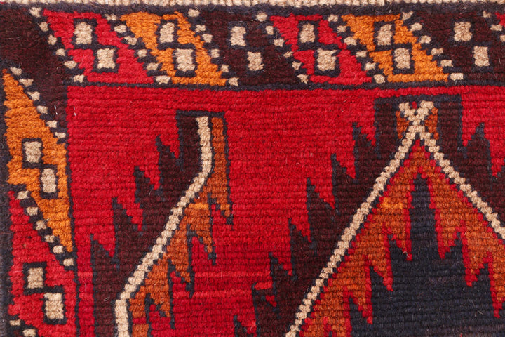 Firebrick Baluchi 2' 7 x 7' 7 - No. 54830 - ALRUG Rug Store