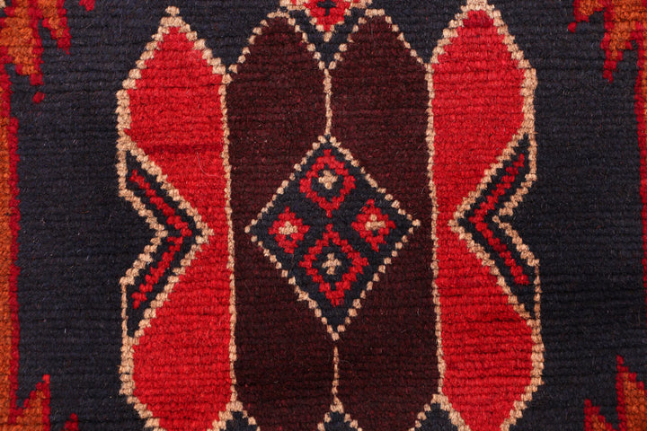 Firebrick Baluchi 2' 7 x 7' 7 - No. 54830 - ALRUG Rug Store