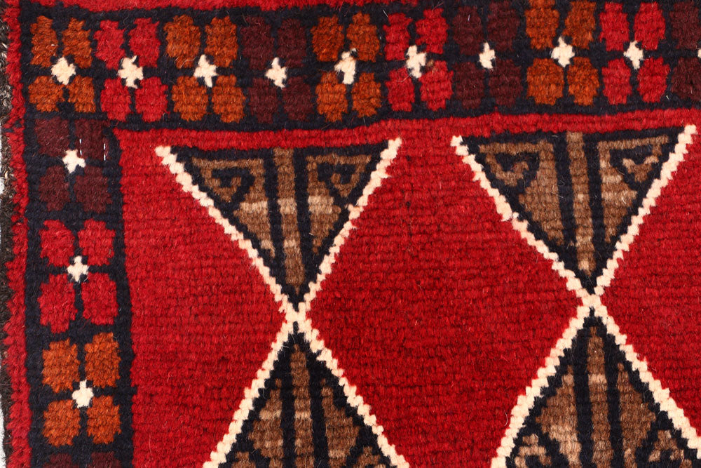 Firebrick Baluchi 2' 5 x 7' 10 - No. 54831 - ALRUG Rug Store