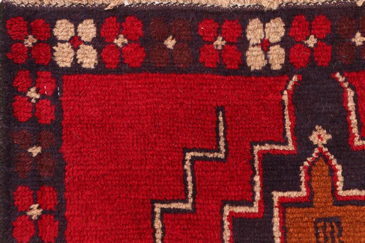 Firebrick Baluchi 2' 7 x 7' 9 - No. 54832 - ALRUG Rug Store