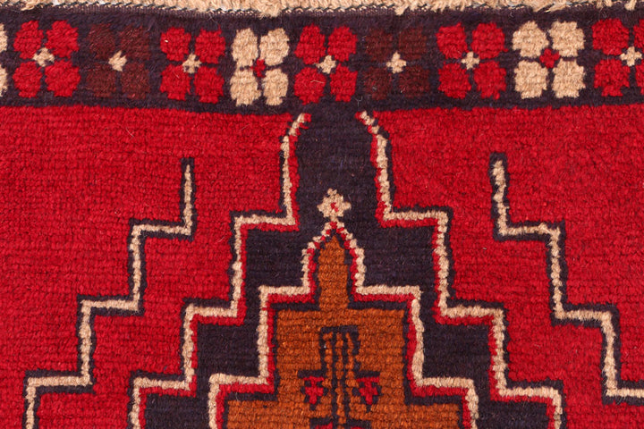 Firebrick Baluchi 2' 7 x 7' 9 - No. 54832 - ALRUG Rug Store