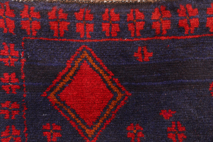 Dark Slateblue Baluchi 2' 5 x 8' - No. 54833 - ALRUG Rug Store