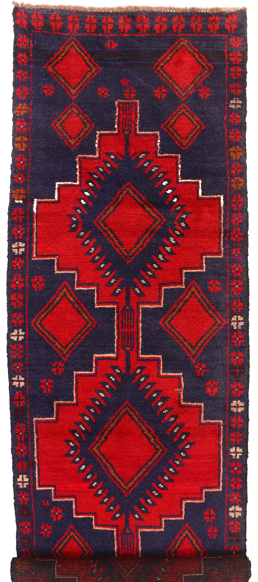 Dark Slateblue Baluchi 2' 5 x 8' - No. 54833 - ALRUG Rug Store