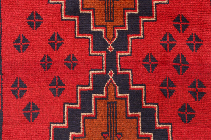 Red Baluchi 2' 6 x 7' 6 - No. 54837 - ALRUG Rug Store