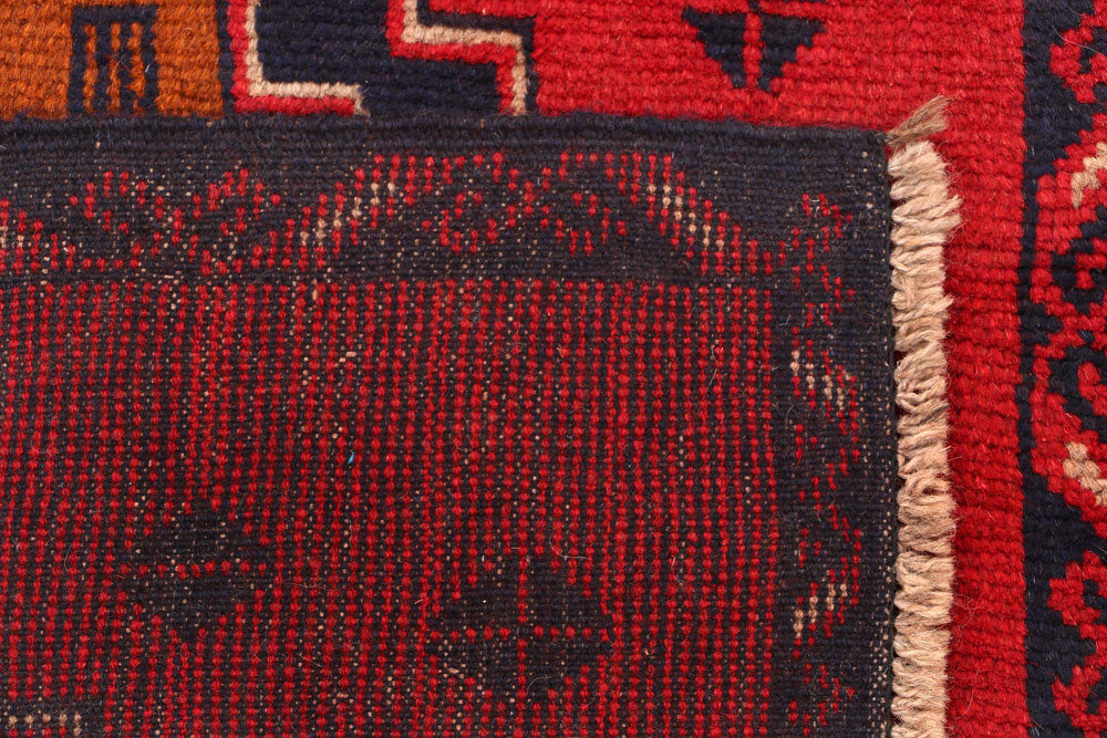 Red Baluchi 2' 6 x 7' 6 - No. 54837 - ALRUG Rug Store