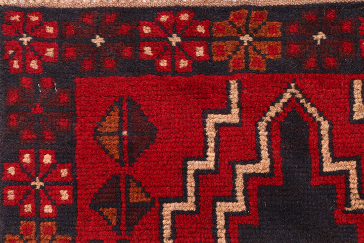 Firebrick Baluchi 2' 4 x 7' 9 - No. 54839 - ALRUG Rug Store