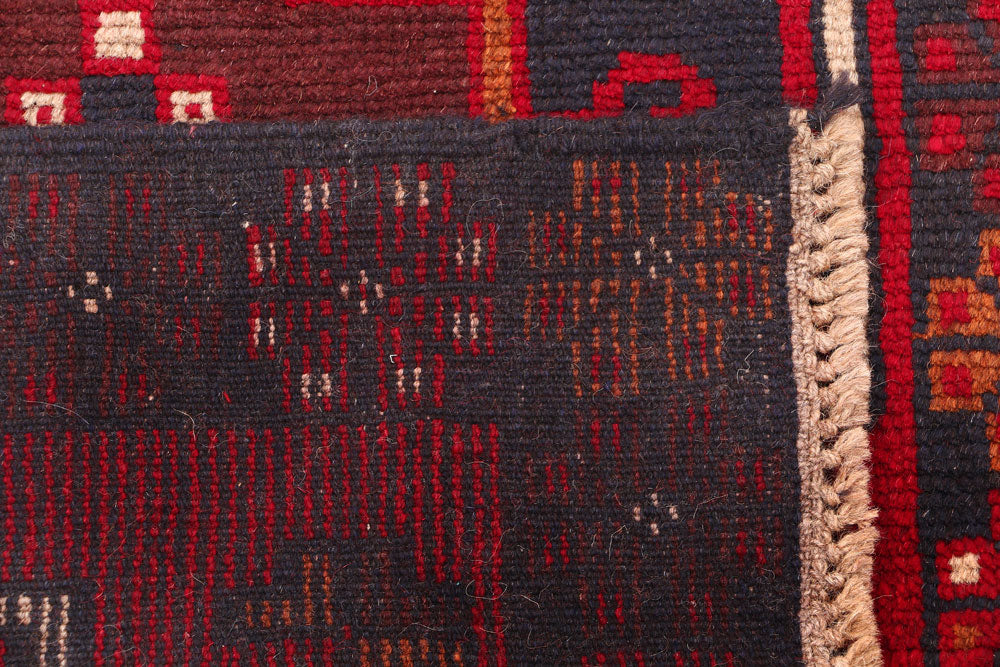 Firebrick Baluchi 2' 4 x 7' 9 - No. 54839 - ALRUG Rug Store