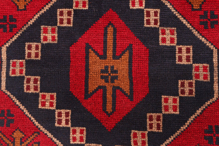 Firebrick Baluchi 2' 5 x 8' 4 - No. 54840 - ALRUG Rug Store