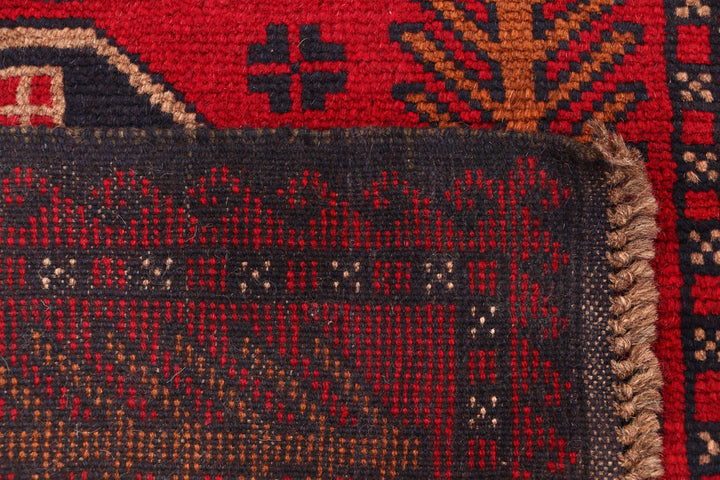 Firebrick Baluchi 2' 5 x 8' 4 - No. 54840 - ALRUG Rug Store