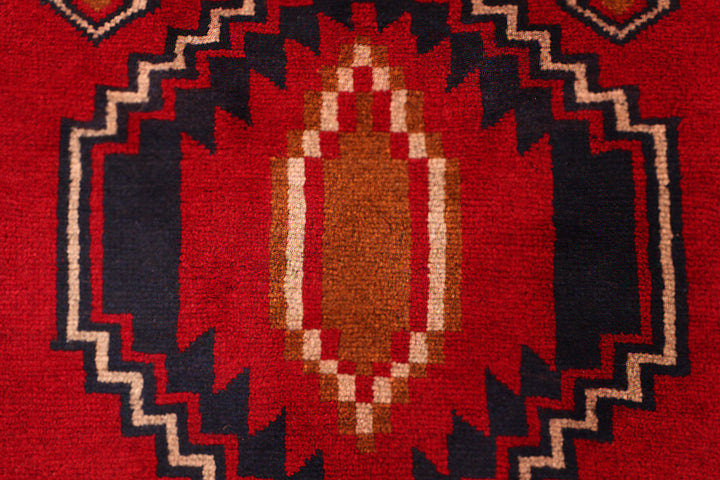 Firebrick Baluchi 2' 6 x 7' 11 - No. 54841 - ALRUG Rug Store