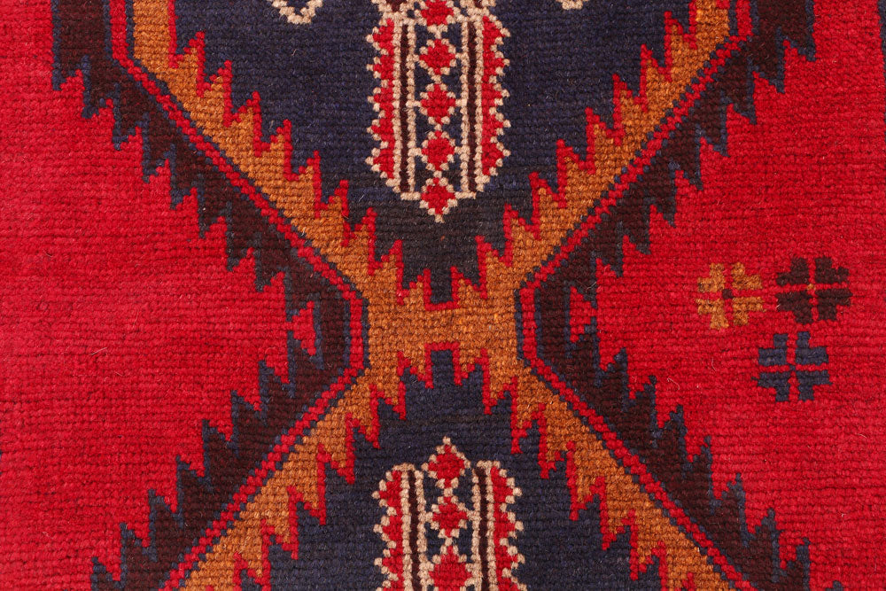 Firebrick Baluchi 2' 4 x 7' 9 - No. 54842 - ALRUG Rug Store