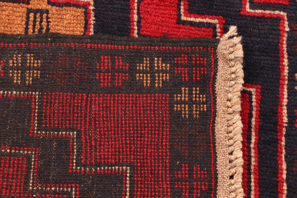 Red Baluchi 2' 5 x 7' 9 - No. 54843 - ALRUG Rug Store