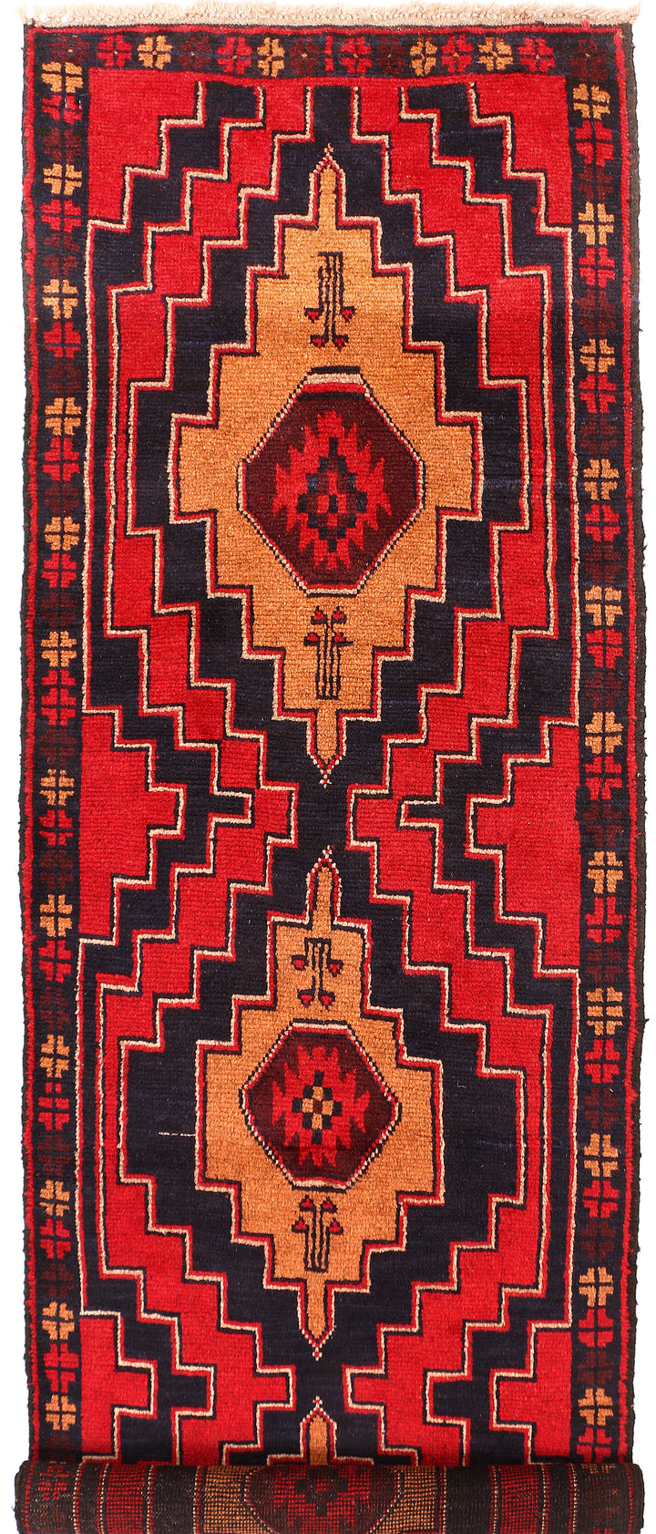 Red Baluchi 2' 5 x 7' 9 - No. 54843 - ALRUG Rug Store
