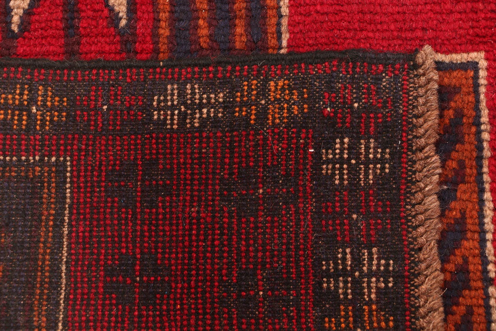 Firebrick Baluchi 2' 6 x 7' 9 - No. 54847 - ALRUG Rug Store