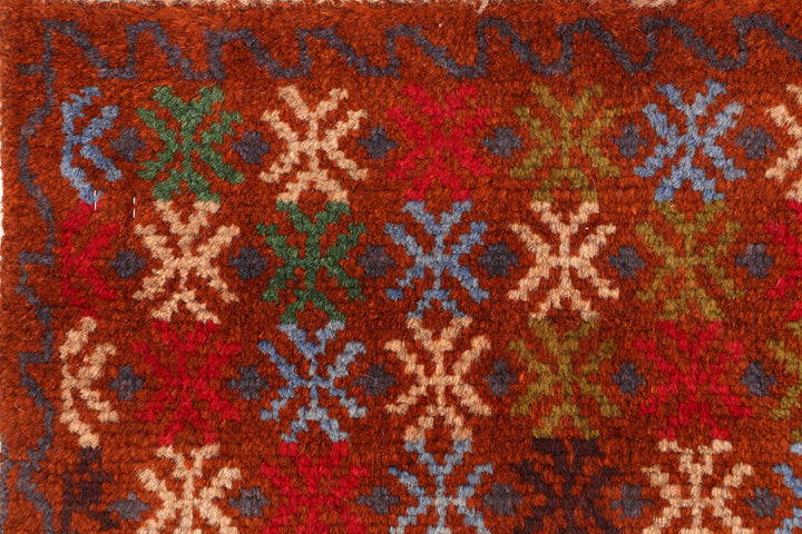 Multi Colored Baluchi 2' 7 x 3' 11 - No. 54851 - ALRUG Rug Store