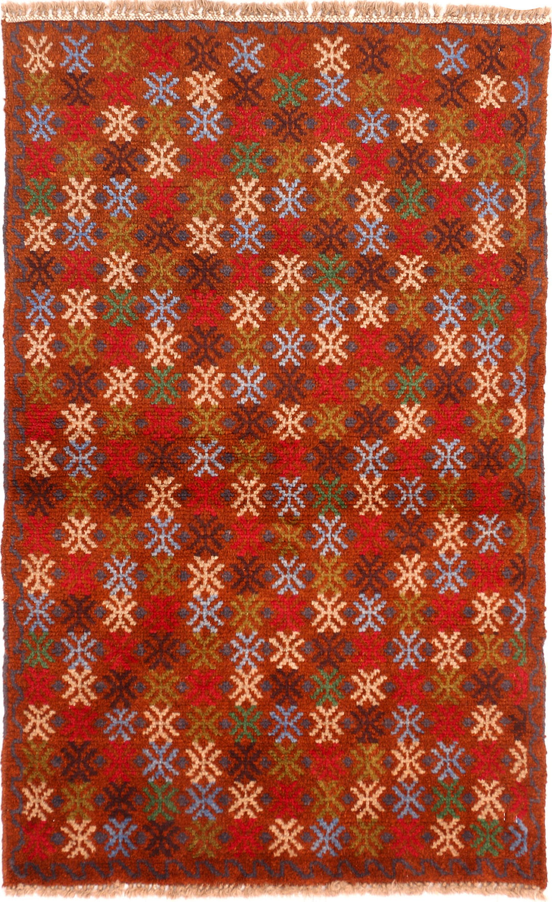 Multi Colored Baluchi 2' 7 x 3' 11 - No. 54851 - ALRUG Rug Store
