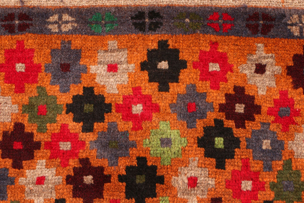 Multi Colored Baluchi 2' 7 x 4' 1 - No. 54852 - ALRUG Rug Store