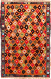 Multi Colored Baluchi 2' 7 x 4' 1 - No. 54852 - ALRUG Rug Store