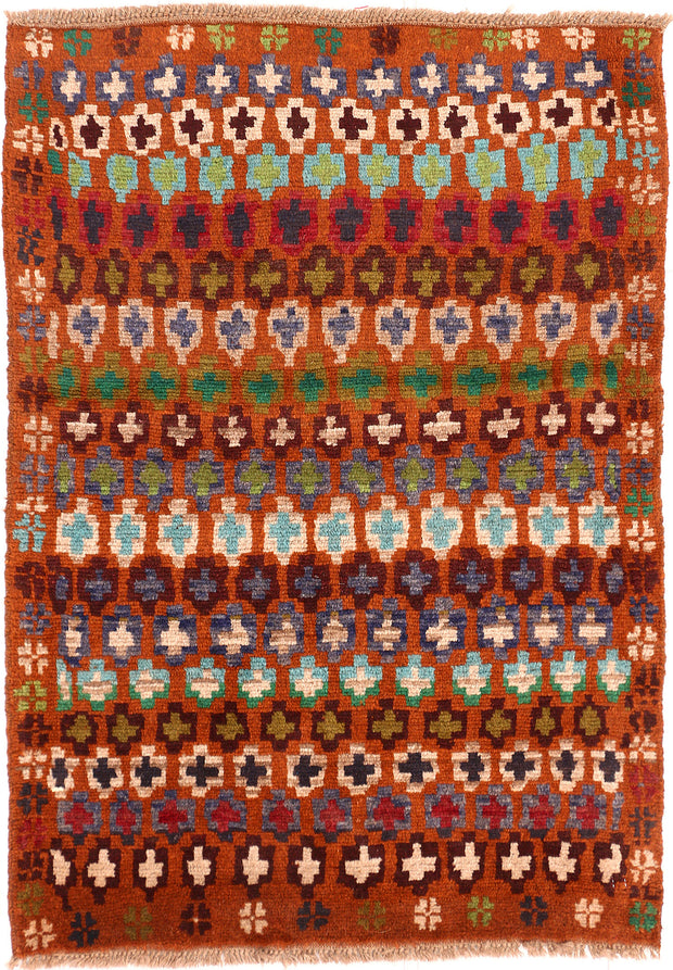 Multi Colored Baluchi 2' 11 x 4' 2 - No. 54857 - ALRUG Rug Store