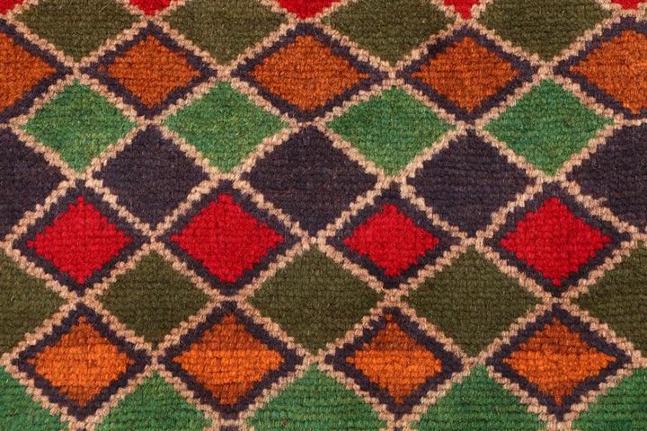 Multi Colored Baluchi 2' 8 x 3' 9 - No. 54858 - ALRUG Rug Store