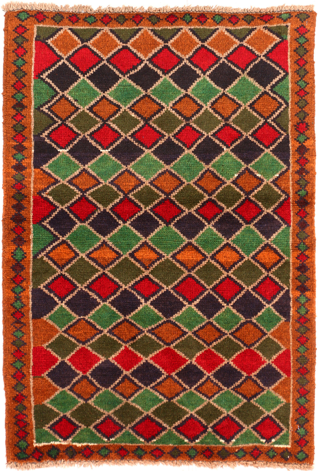 Multi Colored Baluchi 2' 8 x 3' 9 - No. 54858 - ALRUG Rug Store